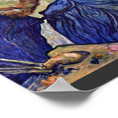 ヴィンセント・ヴァン・ゴッホによる自画像 ポスター (角)