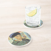 ヴィンセント・ヴァン・ゴッホによる自画像、包帯された耳 コースター (側面)