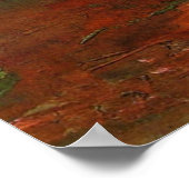 ヴィンセント・ヴァン・ゴッホによる赤いケシの花瓶 ポスター (角)