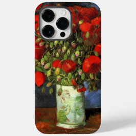 ヴィンセント・ヴァン・ゴッホによる赤いケシの花瓶 Case-Mate iPhone 14 PRO MAXケース