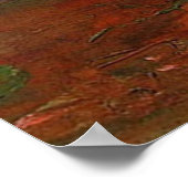 ヴィンセント・ヴァン・ゴッホによる赤いポピーの花瓶。 ポスター (角)