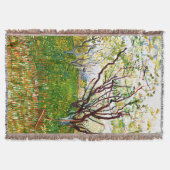 ヴィンセント・ヴァン・ゴッホによる開花果樹園(1888) スローブランケット (正面)
