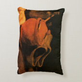 ヴィンセント・ヴァン・ゴッホによる陶器・ボトル・下駄 アクセントクッション (裏面(縦))