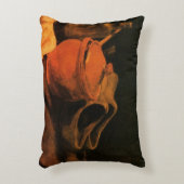 ヴィンセント・ヴァン・ゴッホによる陶器・ボトル・下駄 アクセントクッション (正面(垂直))