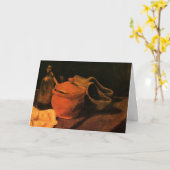 ヴィンセント・ヴァン・ゴッホによる陶器・ボトル・下駄 カード (黄色い花)