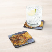 ヴィンセント・ヴァン・ゴッホによる2つのカットヒマワリ コースター (右側)