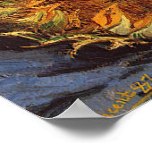 ヴィンセント・ヴァン・ゴッホによる2つのカットヒマワリ ポスター (角)