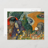ヴィンセント・ヴァン・ゴッホによるEttenの庭の記憶 ポストカード (正面/裏面)
