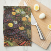 ヴィンセント・ヴァン・ゴッホによるEttenの庭園の記憶 キッチンタオル (四つ折り)