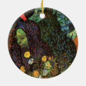 ヴィンセント・ヴァン・ゴッホによるEttenの庭園の記憶 セラミックオーナメント (裏面)