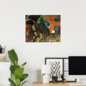 ヴィンセント・ヴァン・ゴッホによるEttenの庭園の記憶 ポスター (ホームオフィス)