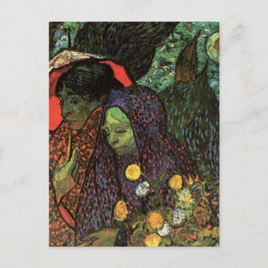ヴィンセント・ヴァン・ゴッホによるEttenの庭園の記憶 ポストカード (正面)