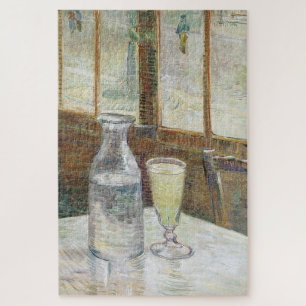 ヴィンセント・ヴァン・ゴッホのアルコール アート パリ カフェ アブサinthe ジグソーパズル