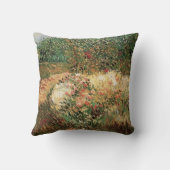 ヴィンセント・ヴァン・ゴッホのアルジェンソン公園アニエール クッション (裏面)