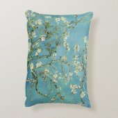 ヴィンセント・ヴァン・ゴッホのアーモンド・ブ絵画ロッサムヴィンテージ アクセントクッション (裏面(縦))