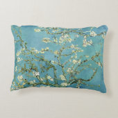 ヴィンセント・ヴァン・ゴッホのアーモンド・ブ絵画ロッサムヴィンテージ アクセントクッション (裏面)