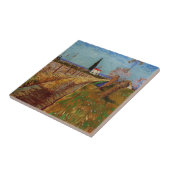 ヴィンセント・ヴァン・ゴッホのウィローズを通る道 タイル (側面)