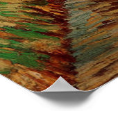 ヴィンセント・ヴァン・ゴッホのウィローズを通る道 ポスター (角)