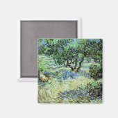 ヴィンセント・ヴァン・ゴッホのオリーブの森 マグネット (正面/裏面)