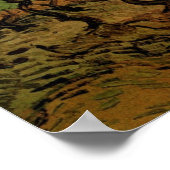 ヴィンセント・ヴァン・ゴッホのオリーブ狩り ポスター (角)