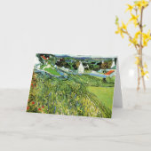 ヴィンセント・ヴァン・ゴッホのオーベルを望むブドウ畑 カード (黄色い花)