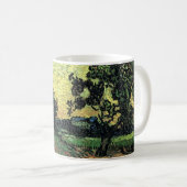 ヴィンセント・ヴァン・ゴッホのオーベールのシャトーがある風景 コーヒーマグカップ (正面右)