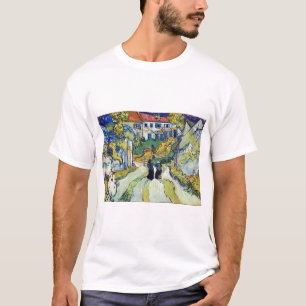 ヴィンセント・ヴァン・ゴッホのオーヴァースの階段(1890年) Tシャツ