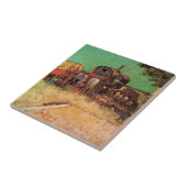 ヴィンセント・ヴァン・ゴッホのキャラバンとのジプシー タイル (側面)