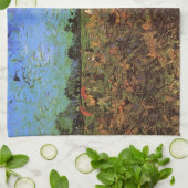 ヴィンセント・ヴァン・ゴッホのグリーン・ヴィンヤード キッチンタオル (折り畳み)