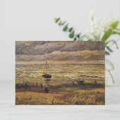 ヴィンセント・ヴァン・ゴッホのシェベニンゲン海の景色 (スタンド正面)