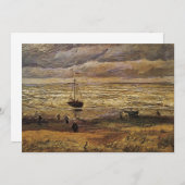 ヴィンセント・ヴァン・ゴッホのシェベニンゲン海の景色 (正面/裏面)