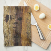 ヴィンセント・ヴァン・ゴッホのシェベニンゲン海の景色 キッチンタオル (四つ折り)