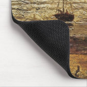 ヴィンセント・ヴァン・ゴッホのシェベニンゲン海の景色 マウスパッド (コーナー)