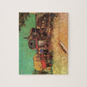 ヴィンセント・ヴァン・ゴッホのジプシー・キャラバンの陣地 ジグソーパズル (縦)