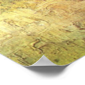 ヴィンセント・ヴァン・ゴッホのジプシー・キャラバンの陣地 ポスター (角)