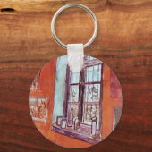 ヴィンセント・ヴァン・ゴッホのスタジオの窓 キーホルダー (正面)