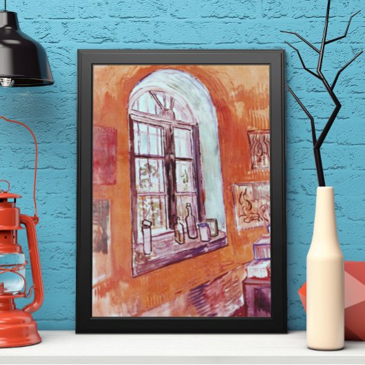 ヴィンセント・ヴァン・ゴッホのスタジオの窓 ポスター