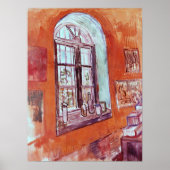 ヴィンセント・ヴァン・ゴッホのスタジオの窓 ポスター (正面)