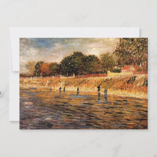 ヴィンセント・ヴァン・ゴッホのセーヌ川の土手 (正面)