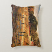 ヴィンセント・ヴァン・ゴッホのセーヌ川の土手 アクセントクッション (正面(垂直))