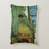 ヴィンセント・ヴァン・ゴッホのトリンケテイユ橋 アクセントクッション (裏面(縦))