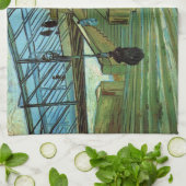 ヴィンセント・ヴァン・ゴッホのトリンケテイユ橋 キッチンタオル (折り畳み)