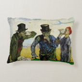 ヴィンセント・ヴァン・ゴッホのドリンカーズ アクセントクッション (裏面)