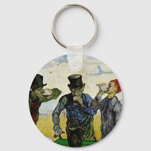 ヴィンセント・ヴァン・ゴッホのドリンカーズ キーホルダー (正面)