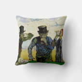 ヴィンセント・ヴァン・ゴッホのドリンカーズ クッション (裏面)