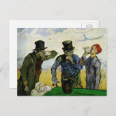 ヴィンセント・ヴァン・ゴッホのドリンカーズ ポストカード (正面/裏面)