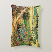 ヴィンセント・ヴァン・ゴッホのパスで花園 アクセントクッション (裏面(縦))