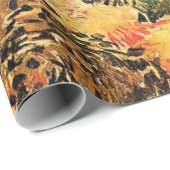 ヴィンセント・ヴァン・ゴッホのパスで開花園。 ラッピングペーパー (ロールコーナー)