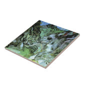 ヴィンセント・ヴァン・ゴッホのペイルーレットの渓谷 タイル (側面)