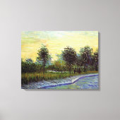ヴィンセント・ヴァン・ゴッホのボイエル・ダルソン公園のレーン キャンバスプリント (正面)